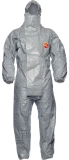 ASATEX-Einwegschutz, YCHEM 6000 F CHZ5 Einweg-Overall, Schutzanzug, Einmal-Schutzoverall, F6000F, grau, VE = 1 Stk.