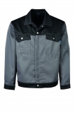 Gr.M PIONIER Bundjacke Arbeitsjacke Berufsjacke Schutzjacke Arbeitskleidung Berufskleidung grau schwarz