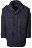 Pionier-Kälteschutz, Herren-Winter-Arbeits-Berufs-Jacke, mit Schulterklappen, marine