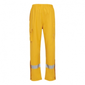 ELKA-Nässeschutz, Regenschutz, D-LUX-Regen-Nässe-Wetter-Schutz-Bundhose, DRY ZONE, 190g/m², gelb