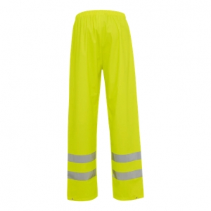 ELKA-Nässeschutz, Regenschutz, Regen-Nässe-Wetter-Schutz-Bund-Hose, DRY ZONE VSIBLE, 170g/m², warngelb
