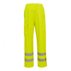 ELKA-Nässeschutz, Regenschutz, Regen-Nässe-Wetter-Schutz-Bund-Hose, EN 471, DRY ZONE OFFSHORE, 200g/m², warngelb