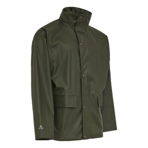 ELKA-Nässeschutz, Regenschutz, Regen-Nässe-Wetter-Schutz-Jacke,  Dry Zone, oliv