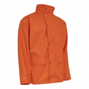 ELKA-Nässeschutz, Regenschutz, Regen-Nässe-Wetter-Schutz-Jacke, Dry Zone, orange