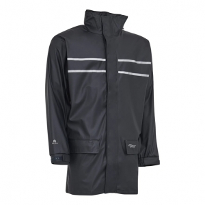 ELKA-Nässeschutz, Regenschutz, Regen-Nässe-Wetter-Schutz-Jacke, Dry Zone D-Lux, marine