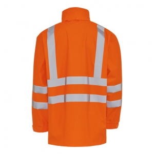 ELKA-Nässeschutz, Regenschutz, Regenjacke, Wetter-Schutz-Jacke, Warn-Jacke, DRY ZONE, 200g/m², warnorange