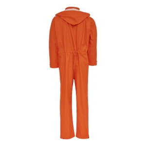 ELKA-Nässeschutz, Regenschutz, Regen-Nässe-Wetter-Schutz, Overall-Schutzanzug, Dry Zone, orange