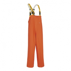 ELKA-Nässeschutz, Regenschutz, Regen-Nässe-Wetter-Schutz, Latzhose, Dry Zone, orange