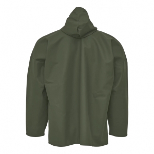 ELKA-Nässeschutz, Regenschutz, Regen-Nässe-Wetter-Schutz-Jacke, Schlupf-Jacke, PVC Light, oliv