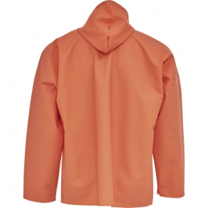 ELKA-Nässeschutz, Regenschutz, Regen-Nässe-Wetter-Schutz-acke, Schlupf-Jacke, PVC Light, orange