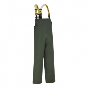 ELKA-Nässeschutz, Regenschutz, Regen-Nässe-Wetter-Schutz, Latzhose, PVC Light, oliv