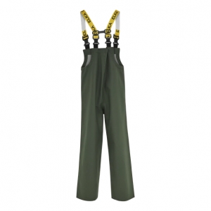 ELKA-Nässeschutz, Regenschutz, Regen-Nässe-Wetter-Schutz, Latzhose, PVC Light, oliv