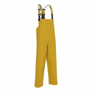 ELKA-Nässeschutz, Regenschutz, Regen-Nässe-Wetter-Schutz, Latzhose, PVC Light, gelb