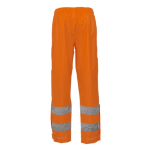 ELKA-Nässeschutz, Regenschutz, Regen-Nässe-Wetter-Schutz-Bundhose, VISIBLE XTREME, warnorange