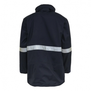 ELKA-Kälteschutz, -Winter-Arbeits-Berufs-Parka, Multinorm, mit Störlichtbogen, ANTIFLAME-ANTISTATIC, navy