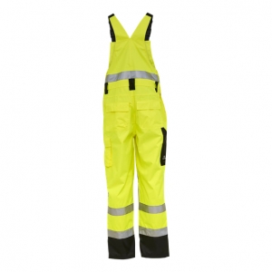 ELKA-Warnschutz, Warn-Latzhose, VISIBLE XTREME, warngelb/schwarz
