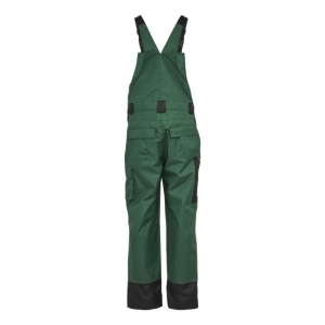 ELKA-Nässeschutz, Regenschutz, Regen-Nässe-Wetter-Schutz, Latzhose, Working Xtreme, grün/schwarz