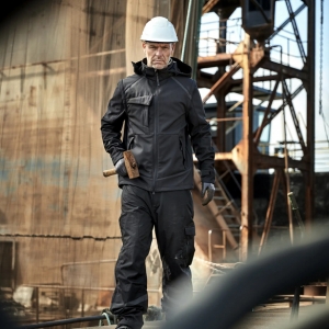 ELKA-Kälteschutz, -Softshelljacke, WORKING XTREME, schwarz