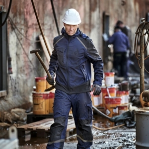 ELKA-Kälteschutz, -Softshelljacke, WORKING XTREME, marine/schwarz
