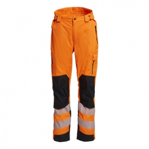 ELKA-Warnschutz, Bundhose, Trousers, VISIBLE-XTREME, warnorange/schwarz