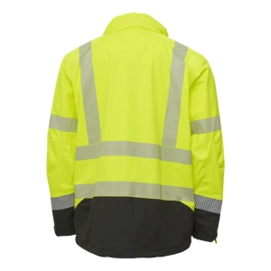 ELKA-Warnschutz, Stretchjacke, VISIBLE XTREME, warngelb/schwarz