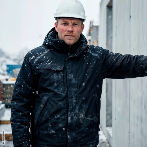 ELKA-Kälteschutz, -Stretch-Winterjacke, Working Xtreme, schwarz