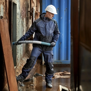 ELKA-Kälteschutz, -Stretch-Winterjacke, Working Xtreme, marine/schwarz