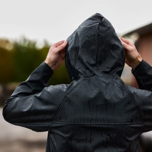 ELKA-Nässeschutz, Regenschutz, Regen-Nässe-Wetter-Schutz-Jacke, OUTDOOR, 310g/m², schwarz