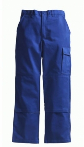 Gr.94 PIONIER-Bundhose, COTTON PURE, ca. 280g/m², kornblau