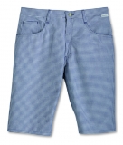 KEMPEL Arbeitsshorts Berufsshorts Bermudashorts 5 Pocket blau weiß Pepita