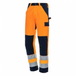 NITRAS motion tex viz, Warnschutz - Arbeitshose, Bundhose