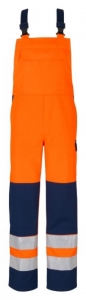 BEB-Warnschutz, Warn-Latz-Hose, 270 g/m², warnorange/marine