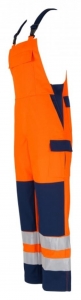 BEB-Warnschutz, Warn-Latz-Hose, 270 g/m², warnorange/marine