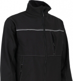 BEB-Kälteschutz, Softshell-Arbeits-Berufs-Jacke, INFLAME, 290 g/m², schwarz
