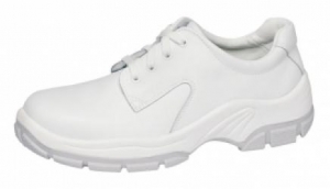 Gr.46 ABEBA-Protektor Line-S2-Damen- u. Herrensicherheitshalbschuhe, weiß, Größe: 46