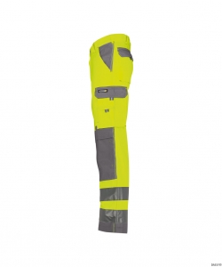 DASSY-Warnschutz, Warn-Bundhose BUFFALO  gelb/grau