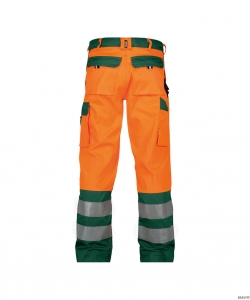 DASSY-Warnschutz, Warn-Bundhose LANCESTER , orange/grün