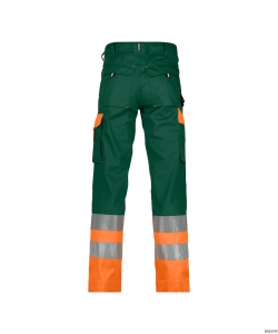 DASSY-Warnschutz, Warn-Bundhose OMAHA , grün/orange