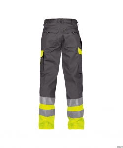 DASSY-Warnschutz, Warn-Bundhose OMAHA , gelb/grau