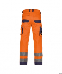 DASSY-Warnschutz, Warn-Bundhose CHICAGO , orange/dunkelblau