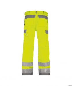 DASSY-Warnschutz, Warn-Bundhose MANCHESTER  gelb/grau
