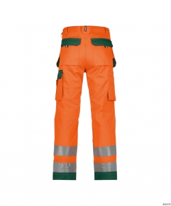 DASSY-Warnschutz, Warn-Bundhose GLASGOW,  orange/grün