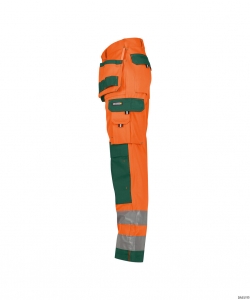DASSY-Warnschutz, Warn-Bundhose GLASGOW,  orange/grün