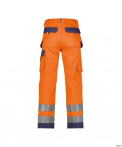 DASSY-Warnschutz, Warn-Bundhose GLASGOW,  orange/dunkelblau