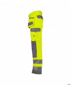 DASSY-Warnschutz, Warn-Bundhose GLASGOW,  gelb/grau