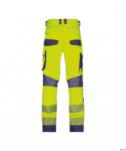DASSY-Warnschutz, Warn-Bundhose ODESSA , gelb/dunkelblau