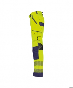 DASSY-Warnschutz, Warn-Bundhose ODESSA , gelb/dunkelblau