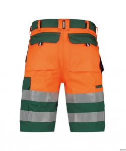 DASSY-Warnschutz, Warn-Shorts VENNA , orange/grün