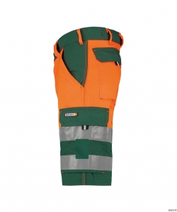 DASSY-Warnschutz, Warn-Shorts VENNA , orange/grün