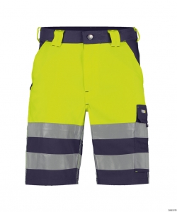 DASSY-Warnschutz, Warn-Shorts VENNA , gelb/dunkelblau